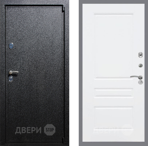 Входная металлическая Дверь Рекс (REX) 3 FL-243 Силк Сноу в Жуковский
