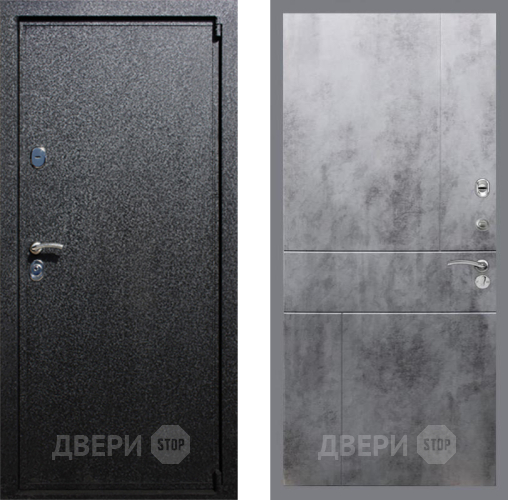 Входная металлическая Дверь Рекс (REX) 3 FL-290 Бетон темный в Жуковский