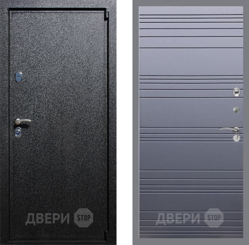 Входная металлическая Дверь Рекс (REX) 3 Line Силк титан в Жуковский