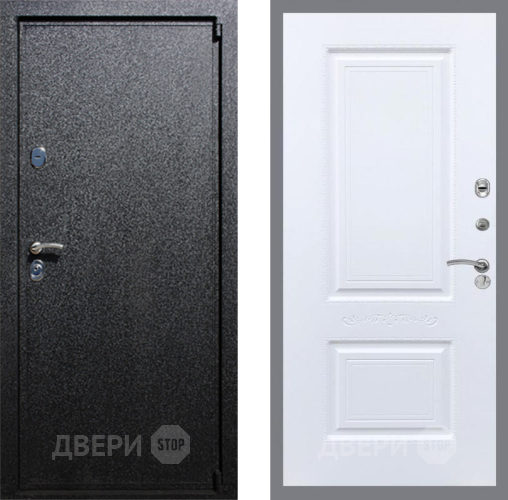 Входная металлическая Дверь Рекс (REX) 3 Смальта Силк Сноу в Жуковский