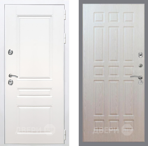 Дверь Рекс (REX) Премиум-н Силк Сноу FL-33 Беленый дуб в Жуковский