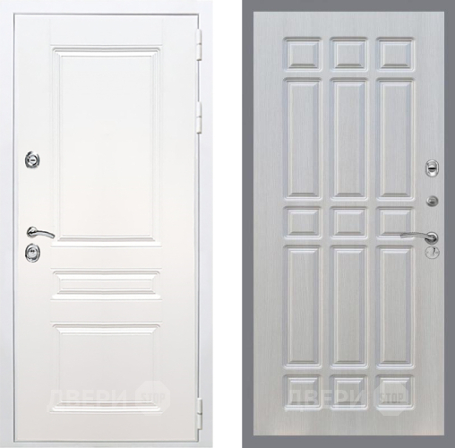 Дверь Рекс (REX) Премиум-н Силк Сноу FL-33 Лиственница беж в Жуковский