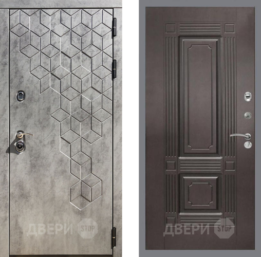 Входная металлическая Дверь Рекс (REX) 23 FL-2 Венге в Жуковский