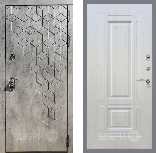 Входная металлическая Дверь Рекс (REX) 23 FL-2 Лиственница беж в Жуковский