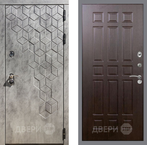 Входная металлическая Дверь Рекс (REX) 23 FL-33 Венге в Жуковский