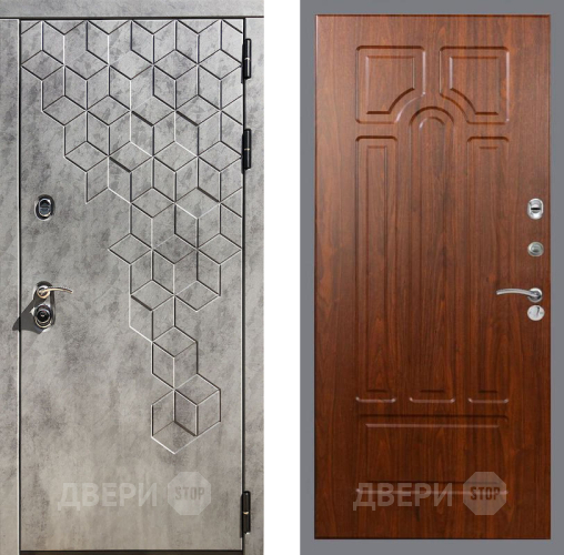Входная металлическая Дверь Рекс (REX) 23 FL-58 Морёная берёза в Жуковский