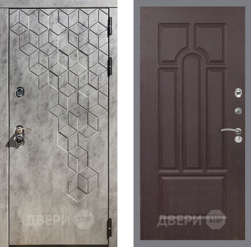Входная металлическая Дверь Рекс (REX) 23 FL-58 Венге в Жуковский