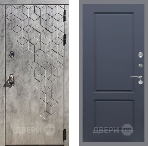 Входная металлическая Дверь Рекс (REX) 23 FL-117 Силк титан в Жуковский