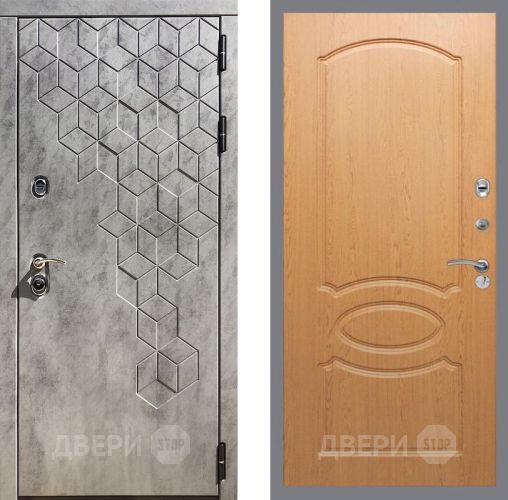 Входная металлическая Дверь Рекс (REX) 23 FL-128 Дуб в Жуковский