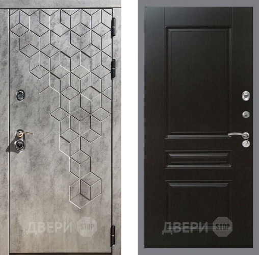 Входная металлическая Дверь Рекс (REX) 23 FL-243 Венге в Жуковский