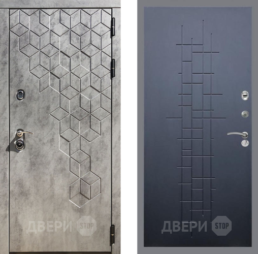 Входная металлическая Дверь Рекс (REX) 23 FL-289 Ясень черный в Жуковский