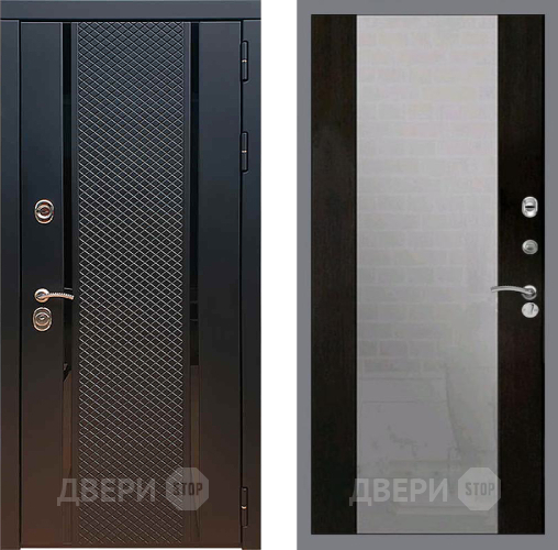 Входная металлическая Дверь Рекс (REX) 25 СБ-16 Зеркало Венге в Жуковский