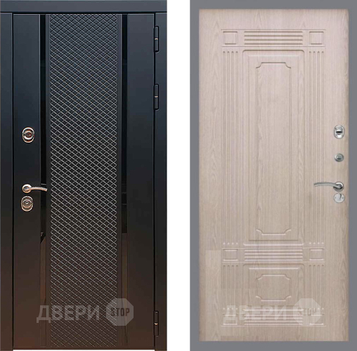 Входная металлическая Дверь Рекс (REX) 25 FL-2 Беленый дуб в Жуковский