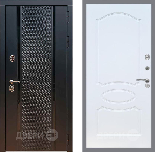 Входная металлическая Дверь Рекс (REX) 25 FL-128 Белый ясень в Жуковский