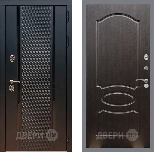 Входная металлическая Дверь Рекс (REX) 25 FL-128 Венге светлый в Жуковский