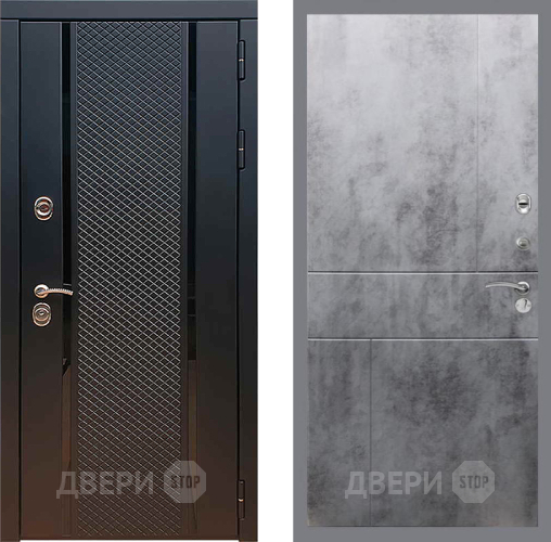 Входная металлическая Дверь Рекс (REX) 25 FL-290 Бетон темный в Жуковский
