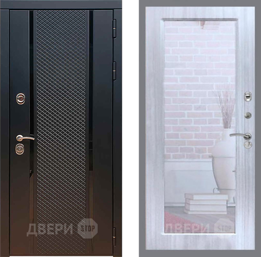 Дверь Рекс (REX) 25 Зеркало Пастораль Сандал белый в Жуковский