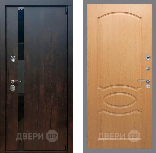 Входная металлическая Дверь Рекс (REX) 26 FL-128 Дуб в Жуковский