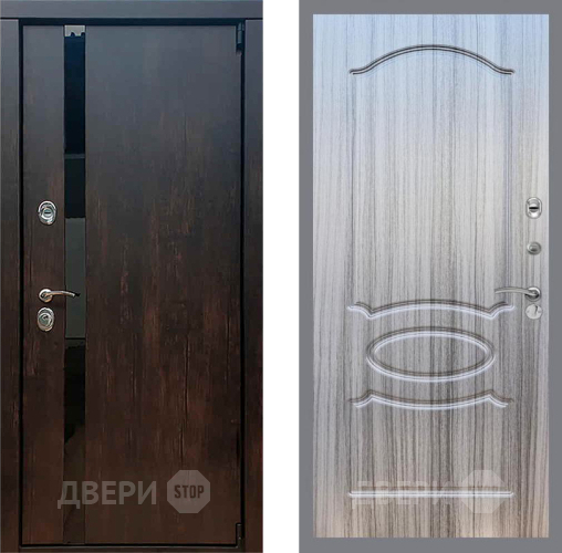 Входная металлическая Дверь Рекс (REX) 26 FL-128 Сандал грей в Жуковский