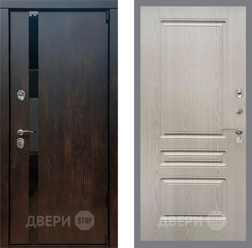Входная металлическая Дверь Рекс (REX) 26 FL-243 Беленый дуб в Жуковский
