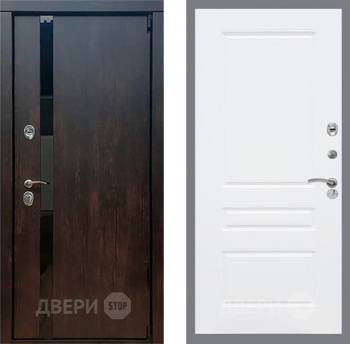 Входная металлическая Дверь Рекс (REX) 26 FL-243 Силк Сноу в Жуковский