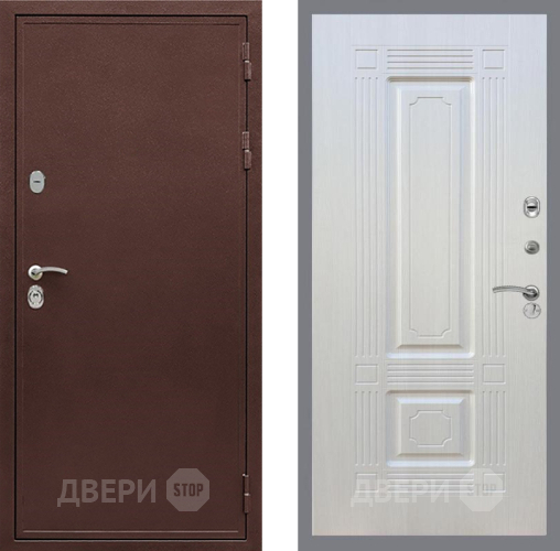 Дверь Рекс (REX) 5 металл 3 мм FL-2 Лиственница беж в Жуковский