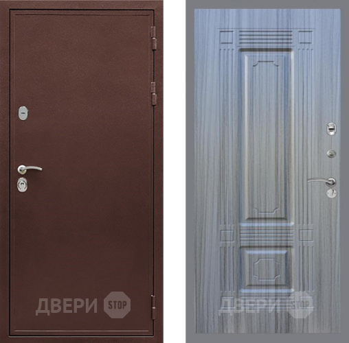 Дверь Рекс (REX) 5 металл 3 мм FL-2 Сандал грей в Жуковский