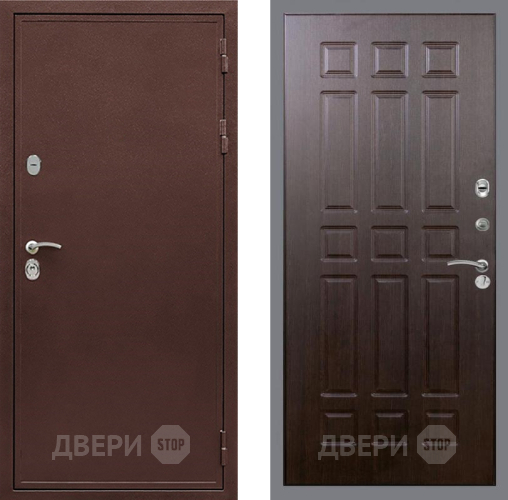 Входная металлическая Дверь Рекс (REX) 5 металл 3 мм FL-33 Венге в Жуковский