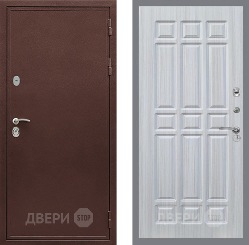 Входная металлическая Дверь Рекс (REX) 5 металл 3 мм FL-33 Сандал белый в Жуковский