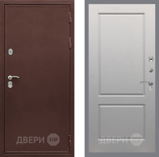 Дверь Рекс (REX) 5 металл 3 мм FL-117 Грей софт в Жуковский