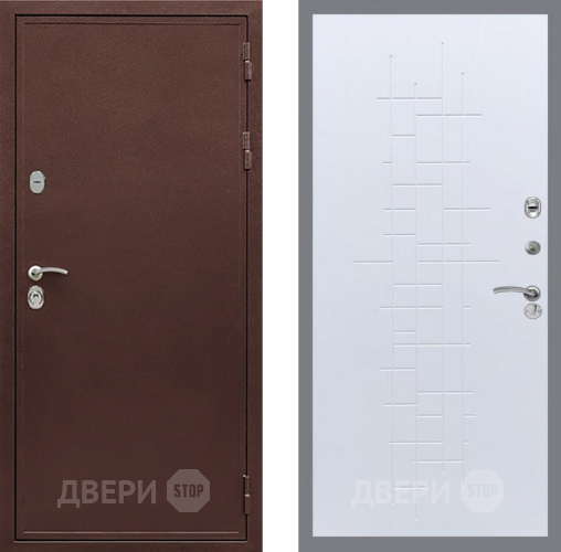 Входная металлическая Дверь Рекс (REX) 5 металл 3 мм FL-289 Белый ясень в Жуковский