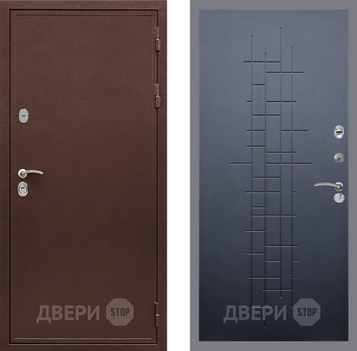 Дверь Рекс (REX) 5 металл 3 мм FL-289 Ясень черный в Жуковский