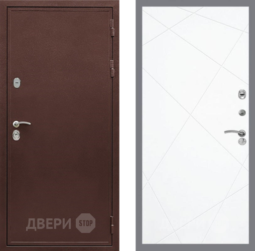 Дверь Рекс (REX) 5 металл 3 мм FL-291 Силк Сноу в Жуковский