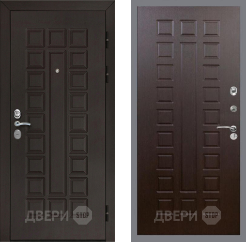 Входная металлическая Дверь Рекс (REX) Сенатор Cisa FL-183 Венге в Жуковский