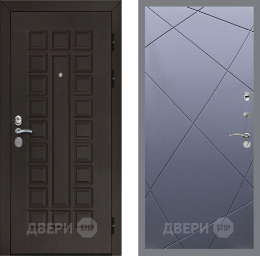 Входная металлическая Дверь Рекс (REX) Сенатор Cisa FL-291 Силк титан в Жуковский
