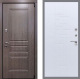 Входная металлическая Дверь Рекс (REX) Пренмиум-S FL-289 Белый ясень в Жуковский