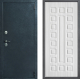 Входная металлическая Дверь Дверной континент ДК-70 Дизайн ФЛ-183 Сандал белый в Жуковский