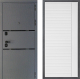 Входная металлическая Дверь Дверной континент Диамант Дизайн ФЛ-757 Белое Стекло Софт милк в Жуковский