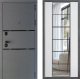 Входная металлическая Дверь Дверной континент Диамант Дизайн ФЛЗ-2 Зеркало Белый софт в Жуковский