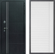 Входная металлическая Дверь Дверной континент Теплолюкс Дизайн ФЛ-757 Белое Стекло Софт милк в Жуковский