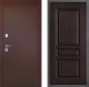 Входная металлическая Дверь Дверной континент Рубикон Медь Дизайн ФЛ-243 Дуб шоколадный в Жуковский