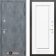 Дверь Лабиринт (LABIRINT) Бетон 27 Белый (RAL-9003) в Жуковский
