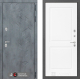 Дверь Лабиринт (LABIRINT) Бетон 11 Белый софт в Жуковский