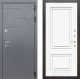 Входная металлическая Дверь Лабиринт (LABIRINT) Cosmo 26 Белый (RAL-9003) в Жуковский