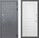 Входная металлическая Дверь Лабиринт (LABIRINT) Cosmo 03 Белый софт в Жуковский