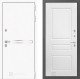 Входная металлическая Дверь Лабиринт (LABIRINT) Лайн White 03 Белый софт в Жуковский