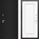 Входная металлическая Дверь Лабиринт (LABIRINT) Classic шагрень черная 27 Белый (RAL-9003) в Жуковский