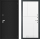Дверь Лабиринт (LABIRINT) Classic шагрень черная 21 Белый софт в Жуковский