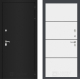 Входная металлическая Дверь Лабиринт (LABIRINT) Classic шагрень черная 25 Белый софт в Жуковский