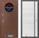 Входная металлическая Дверь Лабиринт (LABIRINT) Термо Магнит 22 Белый софт в Жуковский